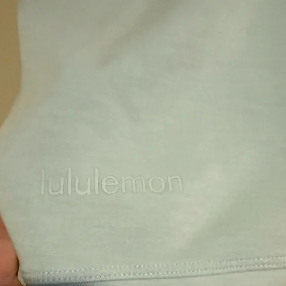 Lululemon Powder Blue Perfectly Oversized Softstreme Crew - Picture 5 of 5